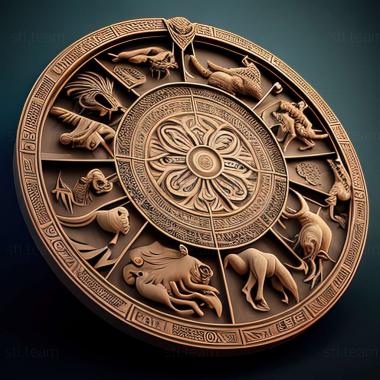 3D model This is the Zodiac Speaking game (STL)